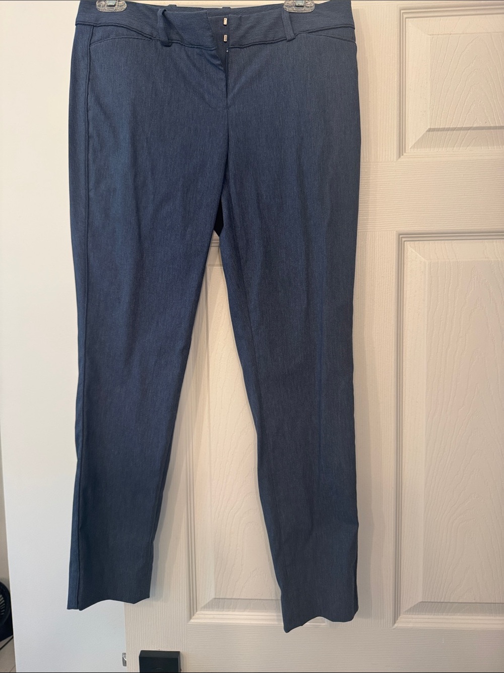 The Limited Dark Navy Straight-Leg Jeans
